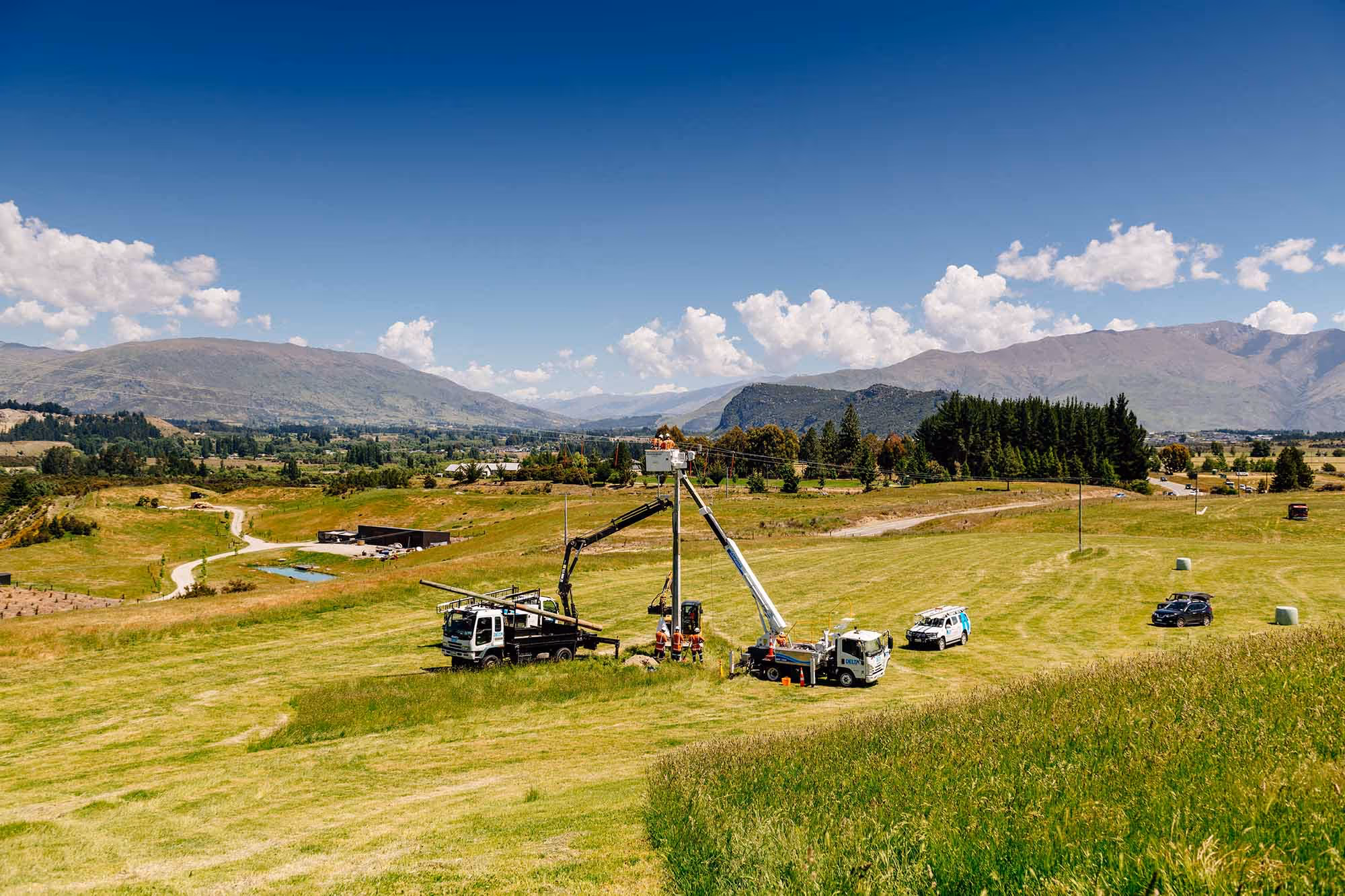 Delta field work