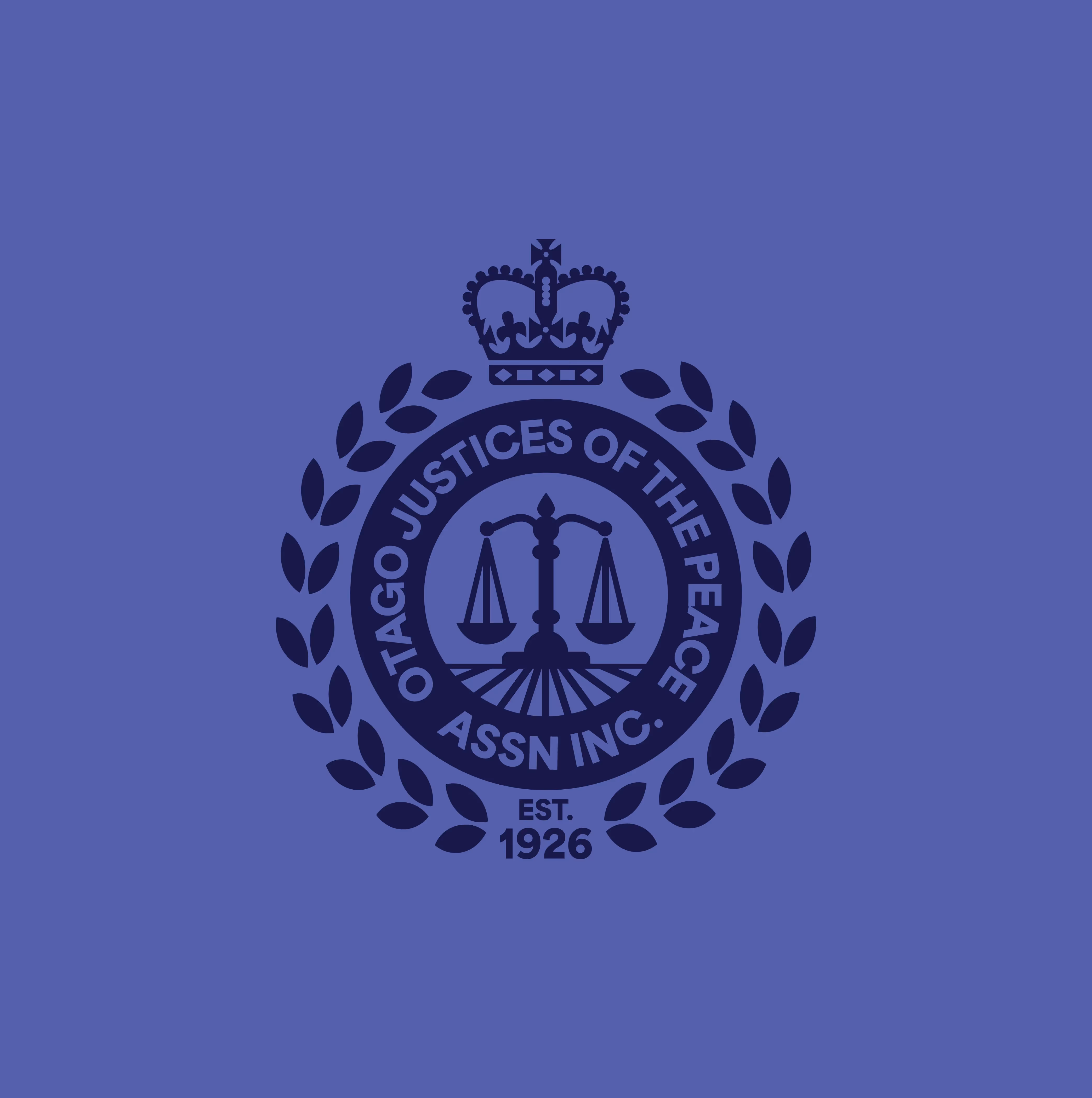 Otago Justices of the Peace Logo light purple