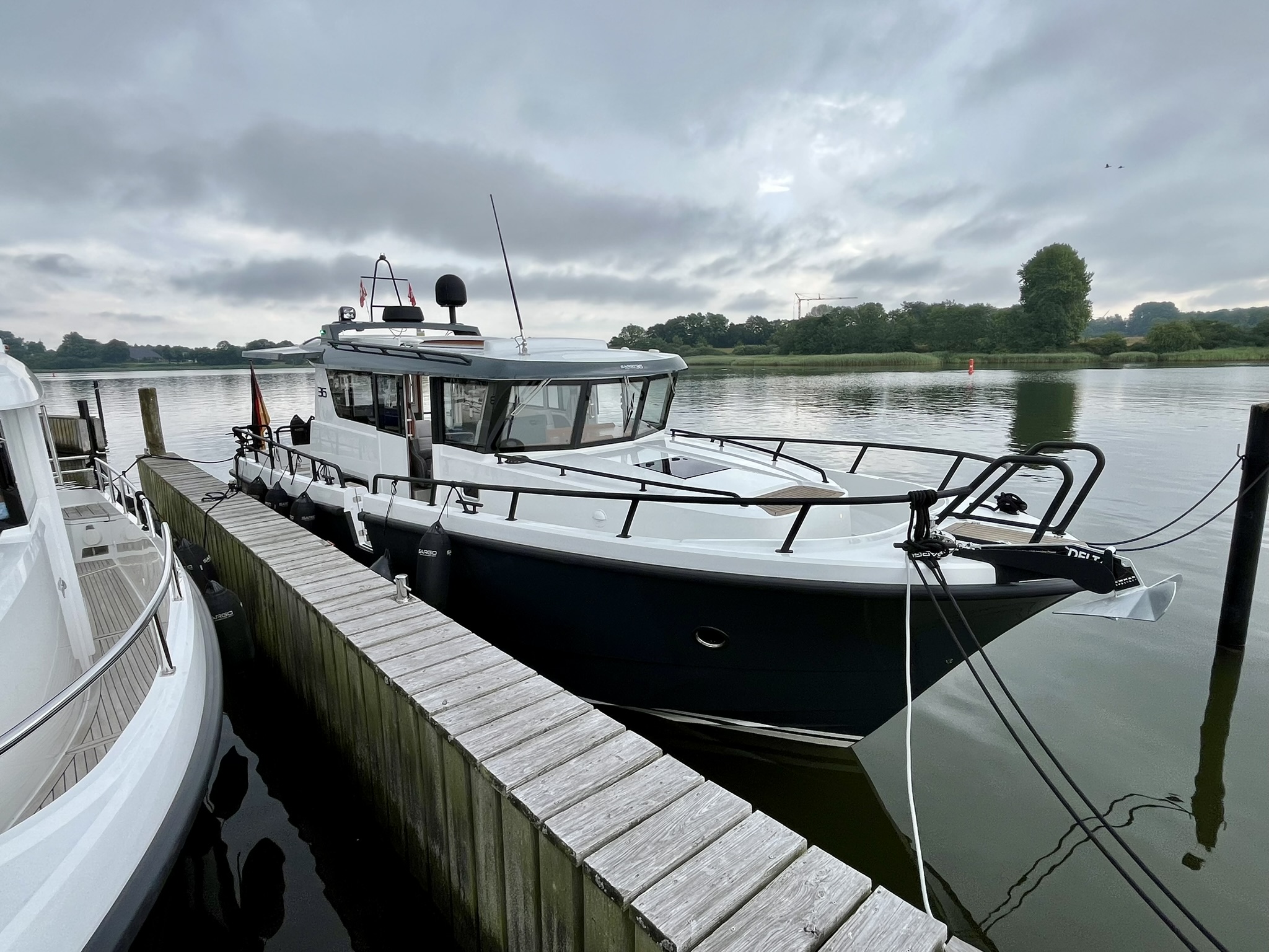 Targa 32 Coupe im Hafen