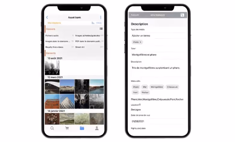 Your Keepeek DAM application in your pocket