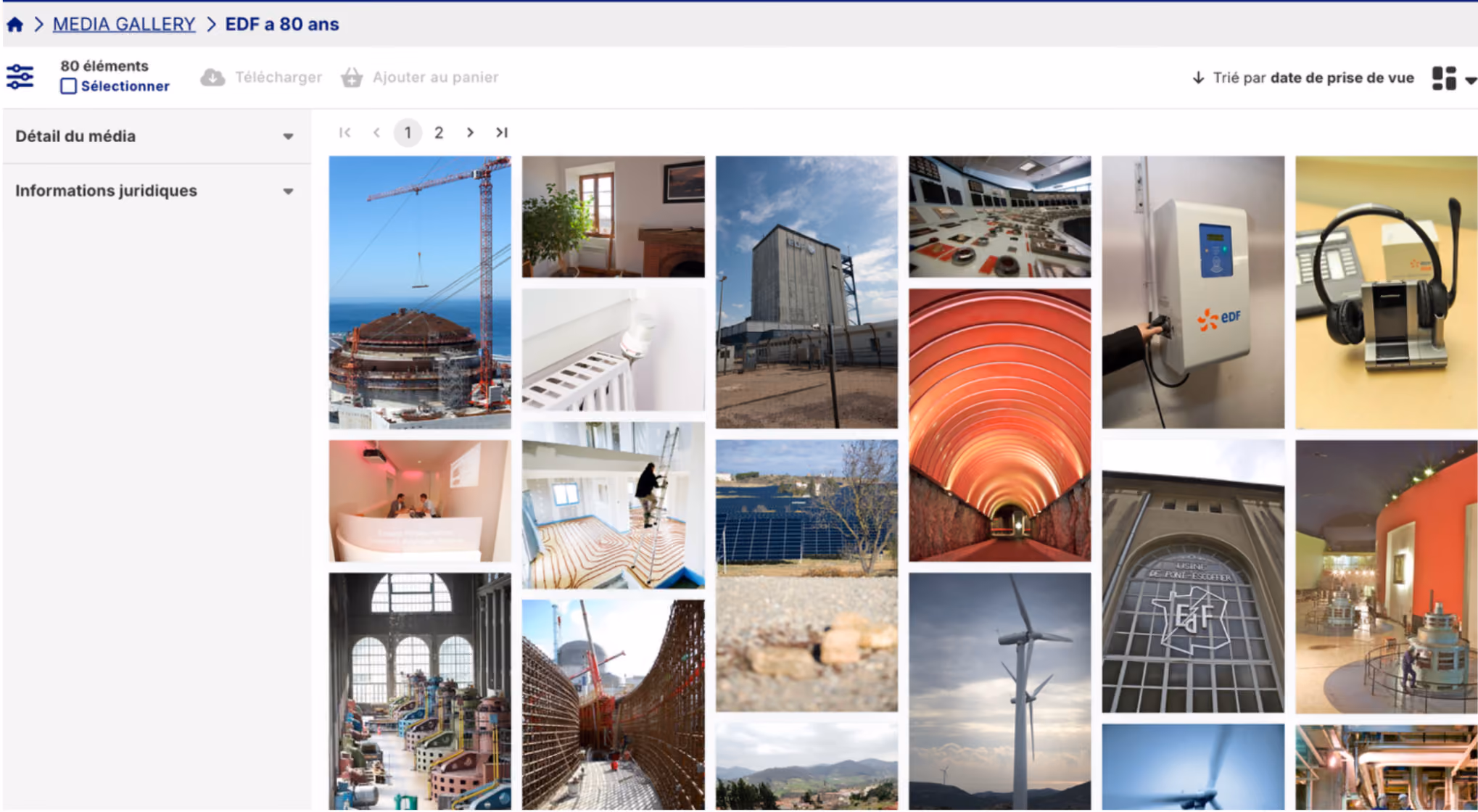 Media Gallery EDF