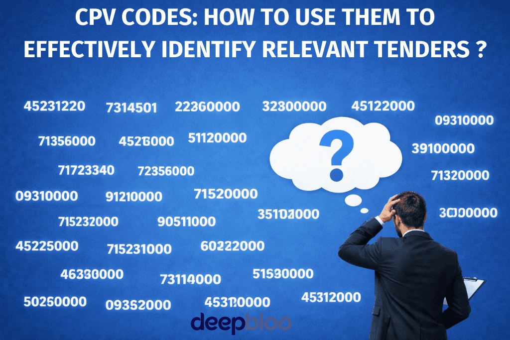 CPV codes: how to use them to effectively identify relevant tenders