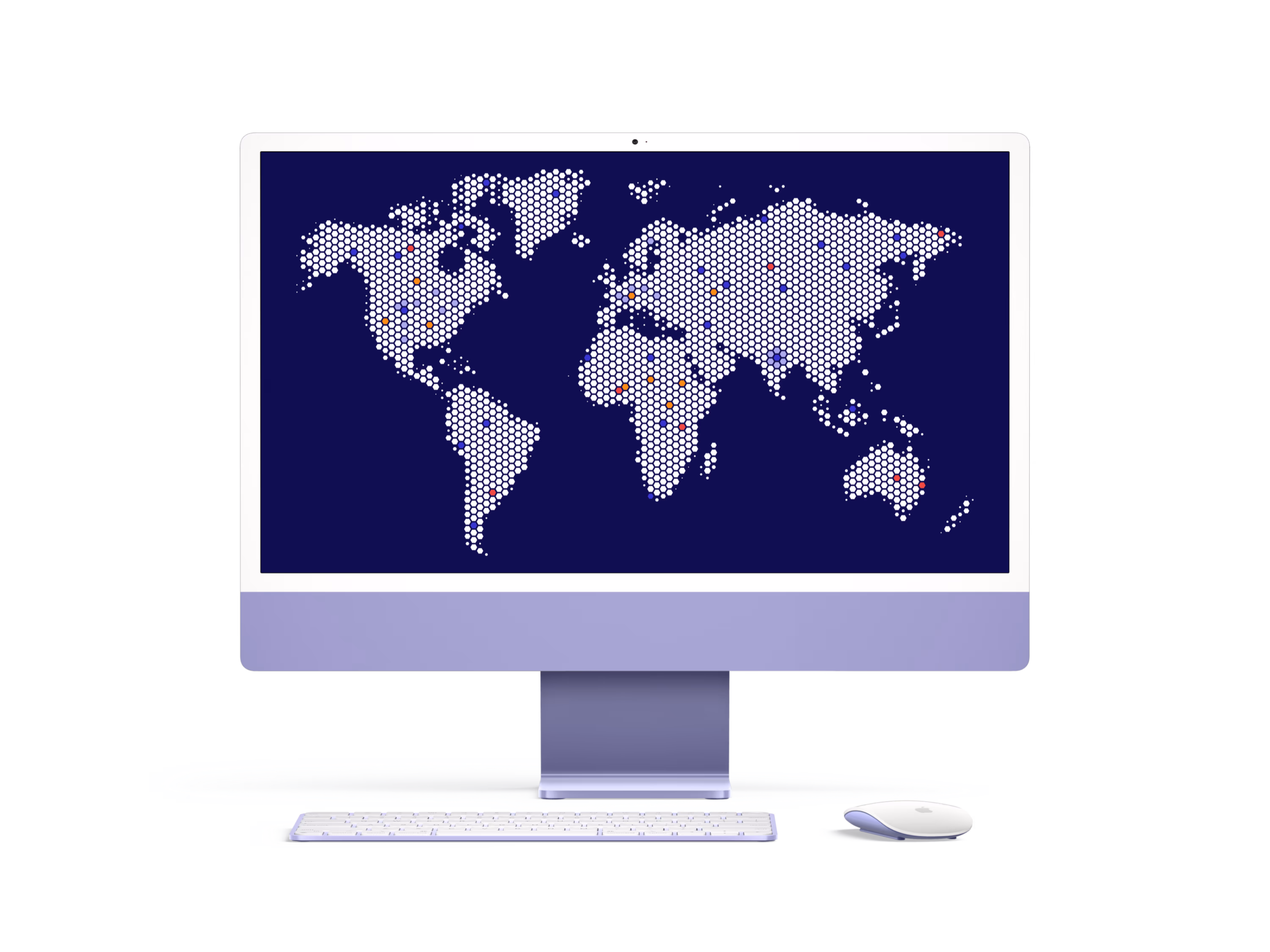 Image d'une carte du monde