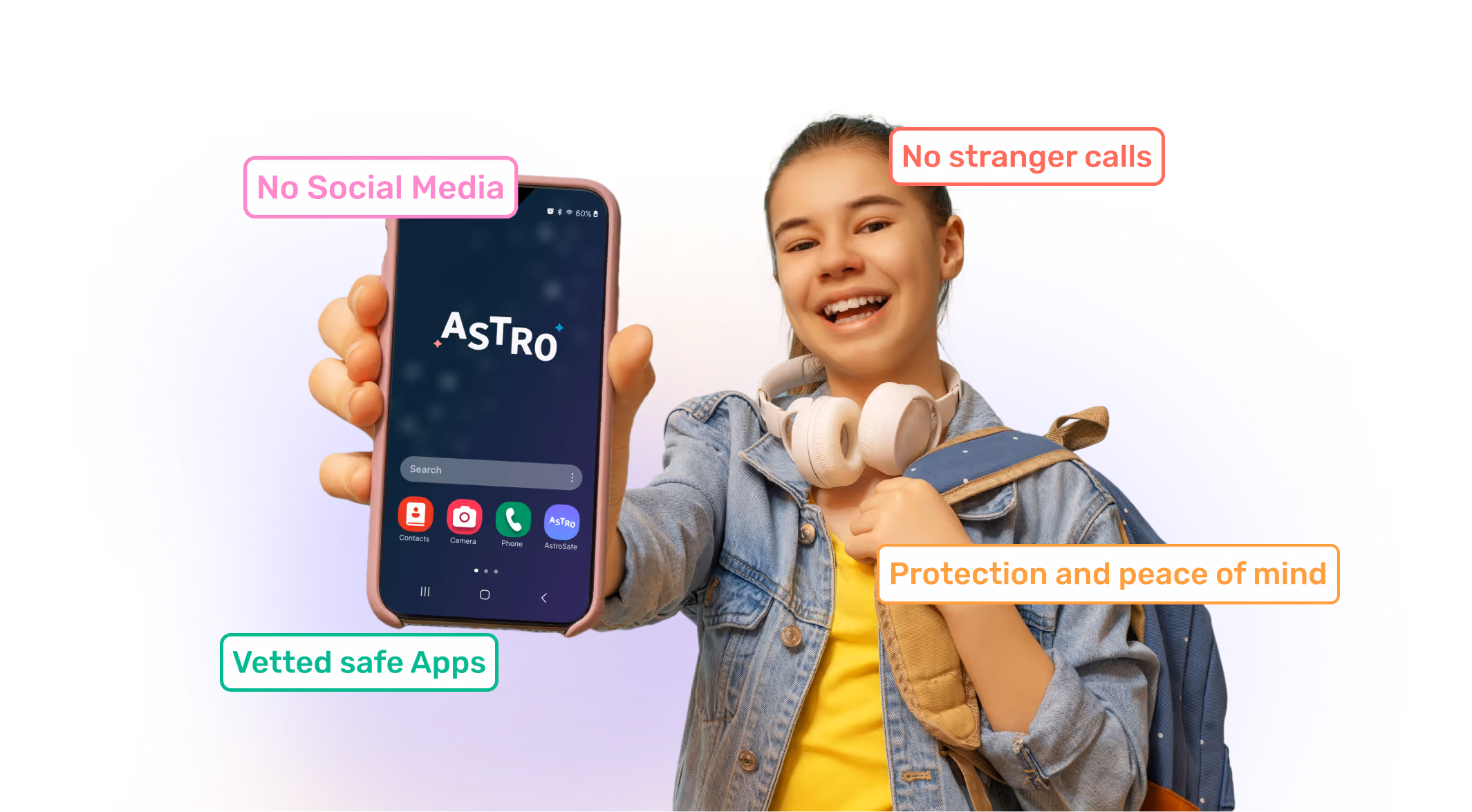 AstroSafe Phone for teens