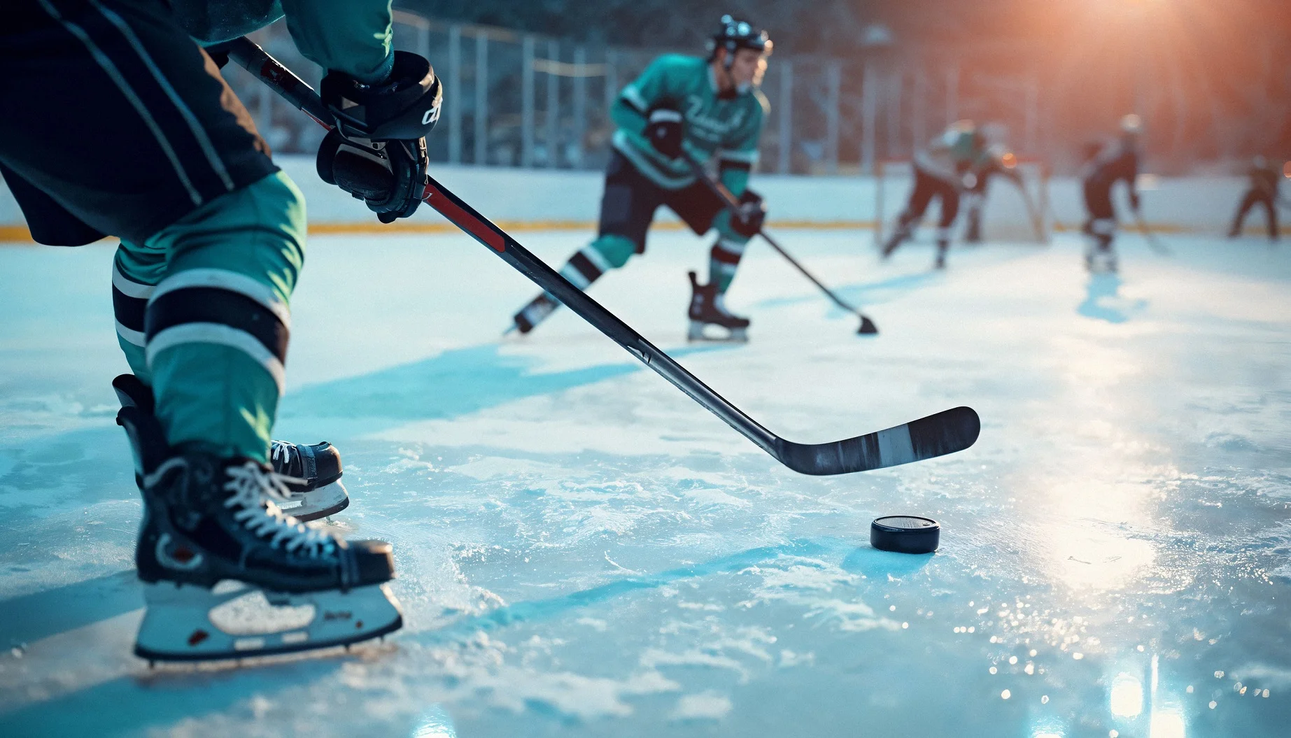 Ice hockey game