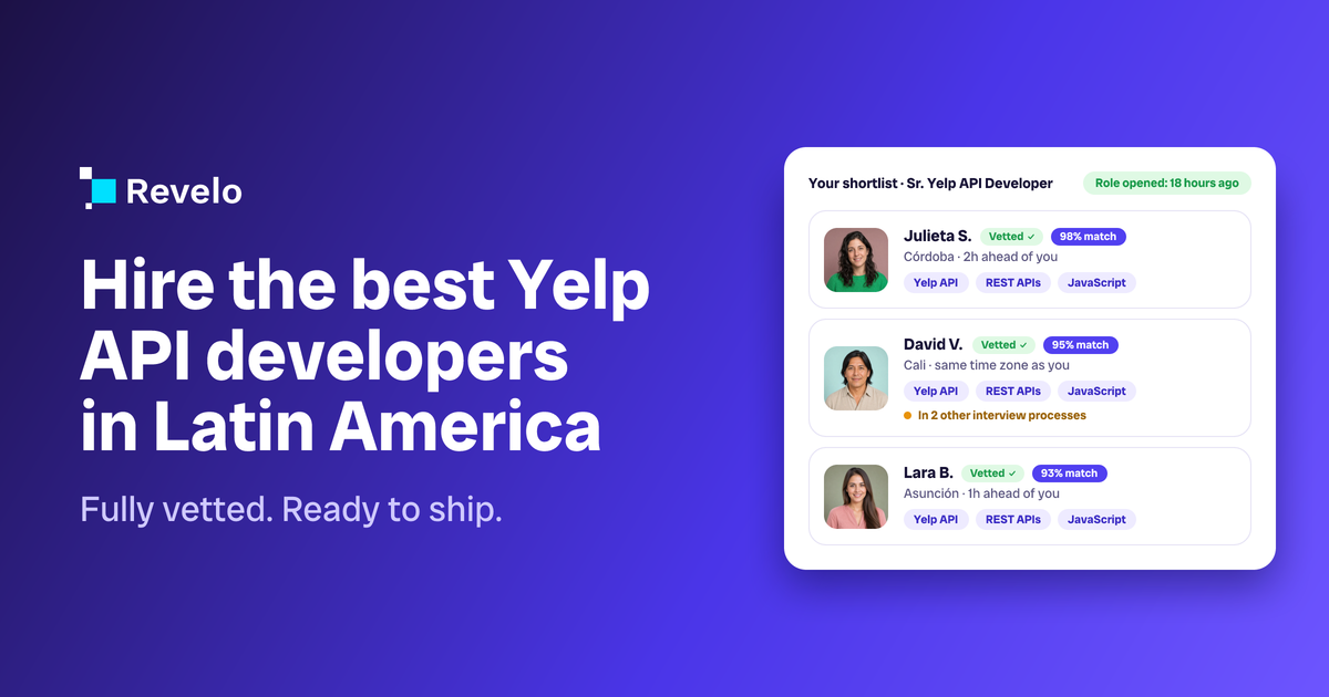 Yelp API