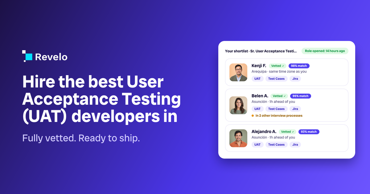 User Acceptance Testing (UAT)