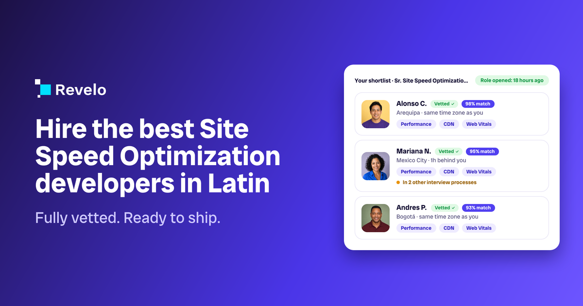 Site Speed Optimization
