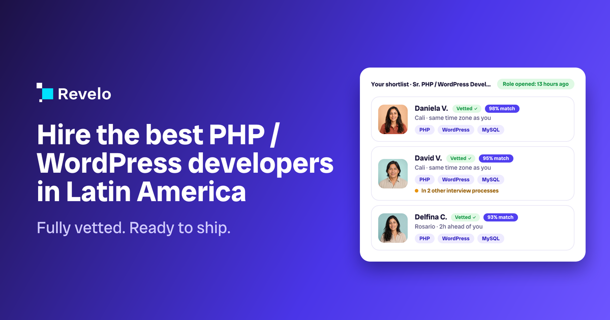 PHP / WordPress