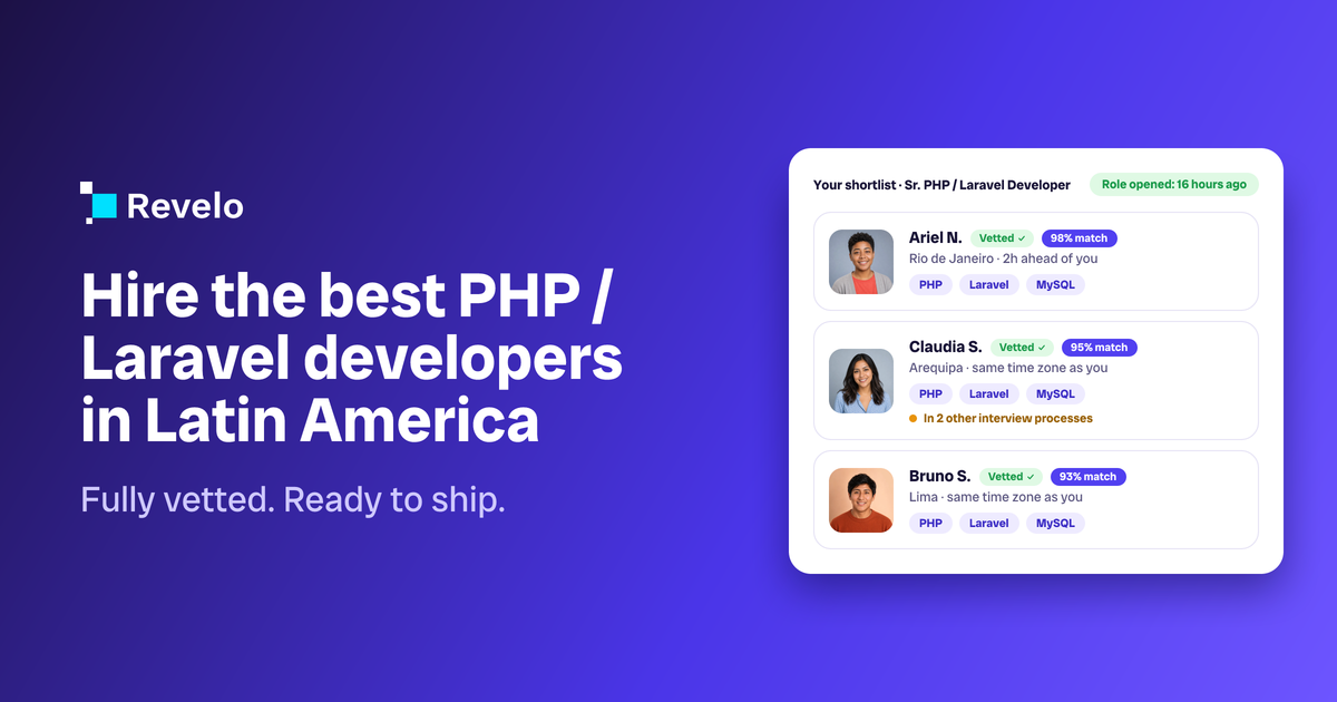 PHP / Laravel