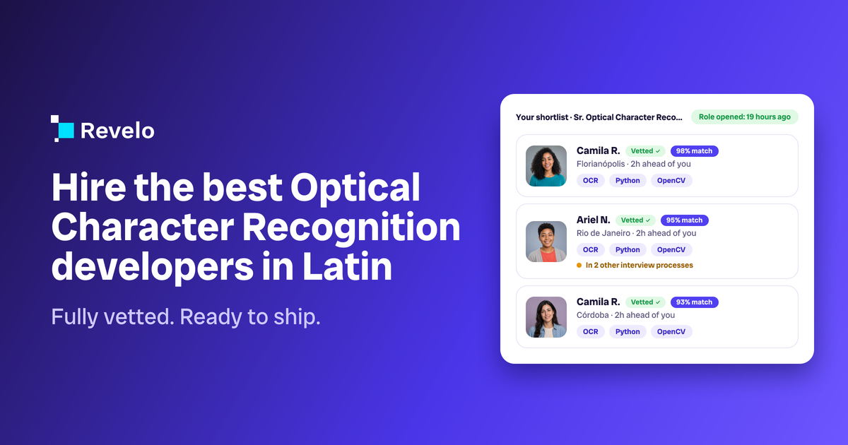 Optical Character Recognition