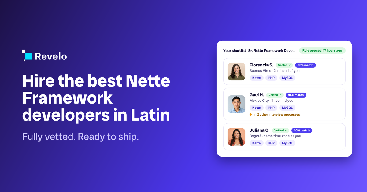 Nette Framework