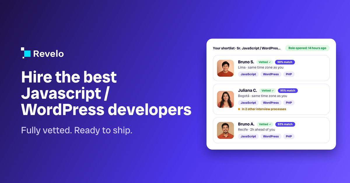 Javascript / WordPress