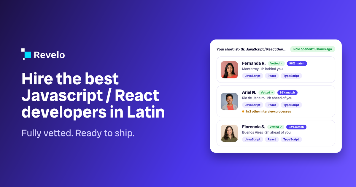 Javascript / React