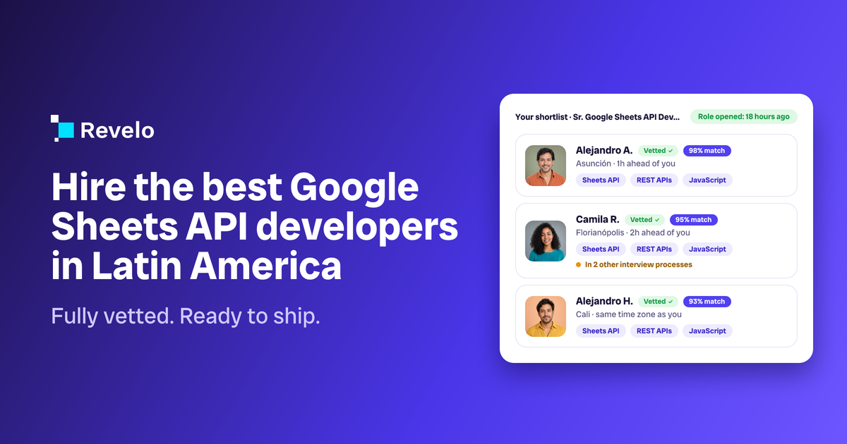 Google Sheets API