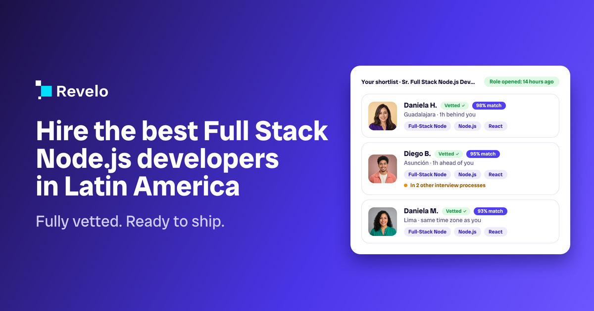 Full Stack Node.js