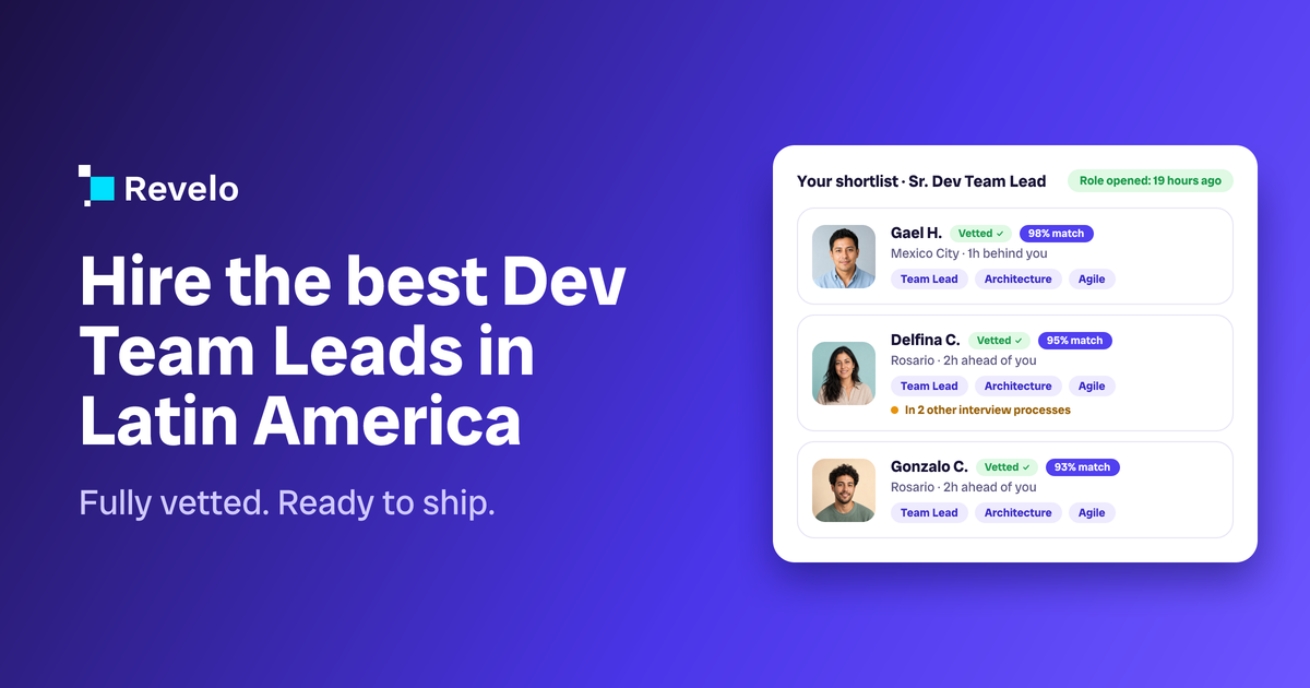 Dev Team Leads
