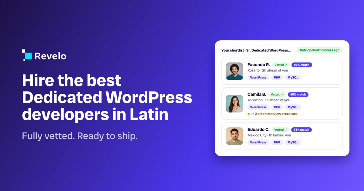 Dedicated WordPress
