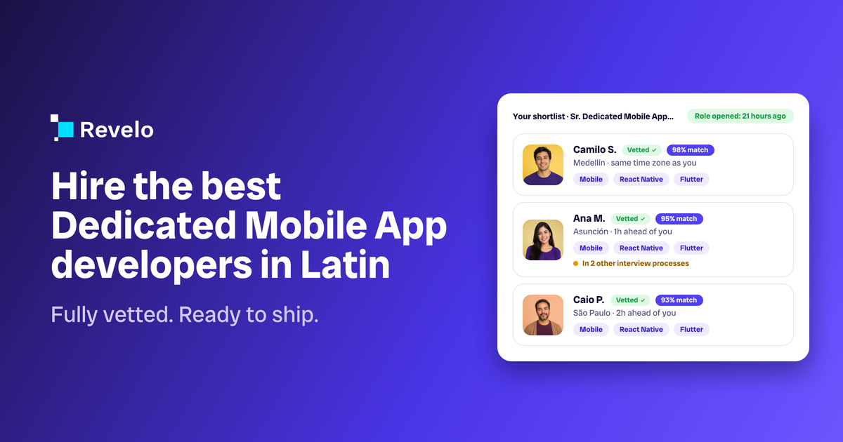 Dedicated Mobile App