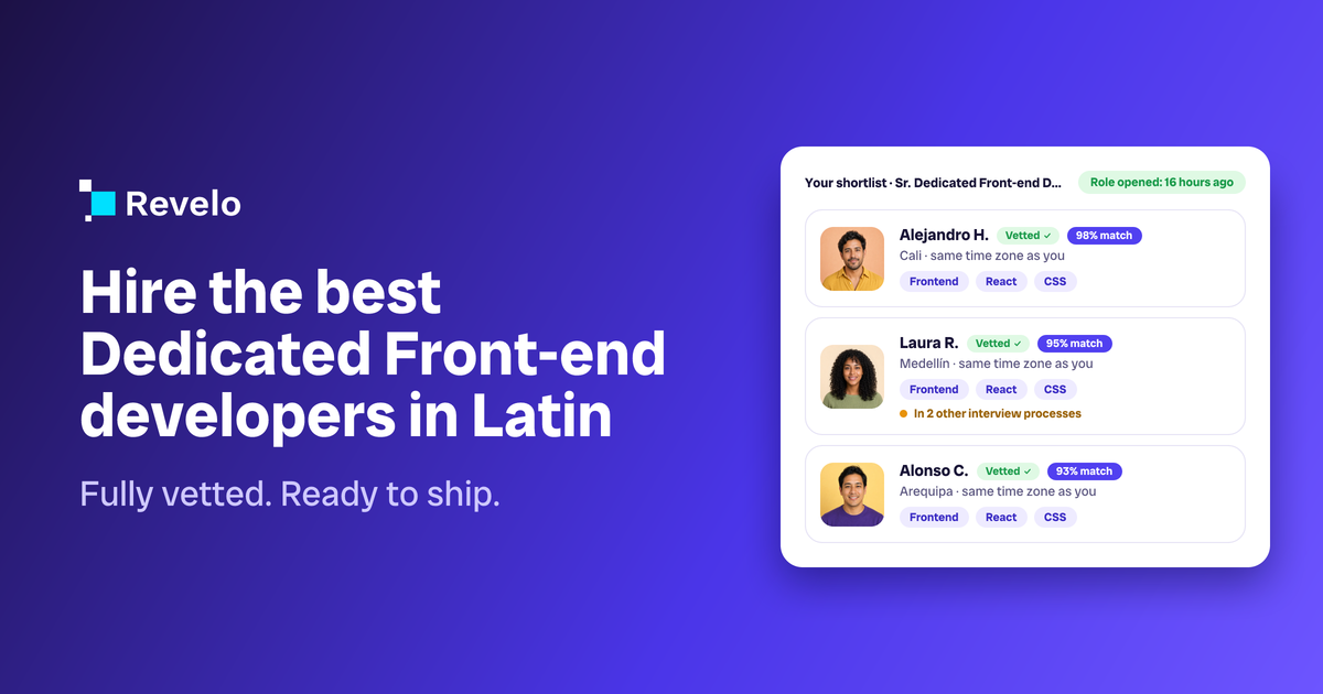 Dedicated Front-end