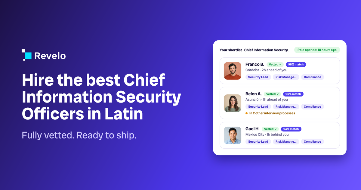 Chief Information Security Officers