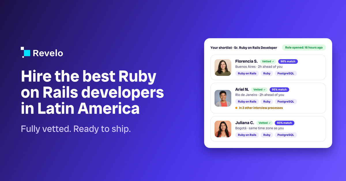 Ruby on Rails