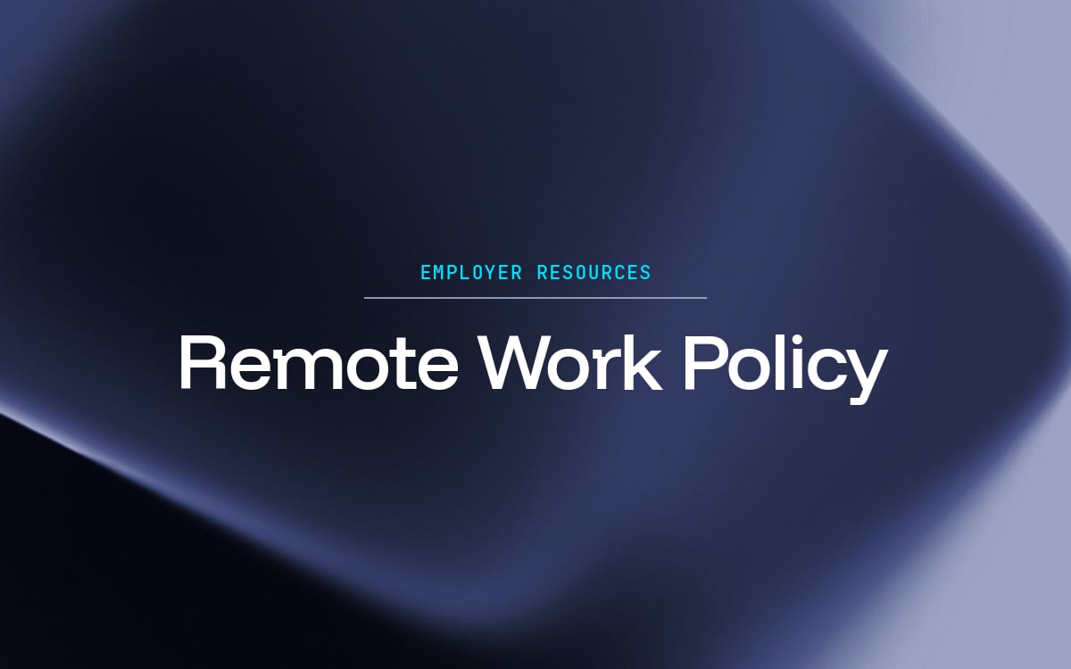 Remote Work Policy: What to Include