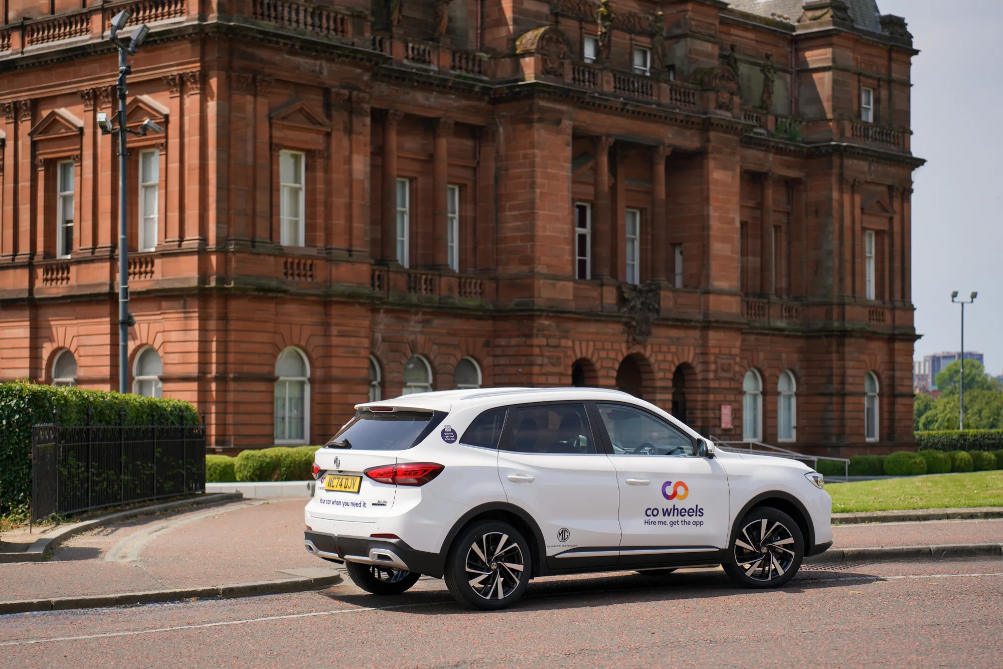 Co Wheels car club vehicle in Glasgow