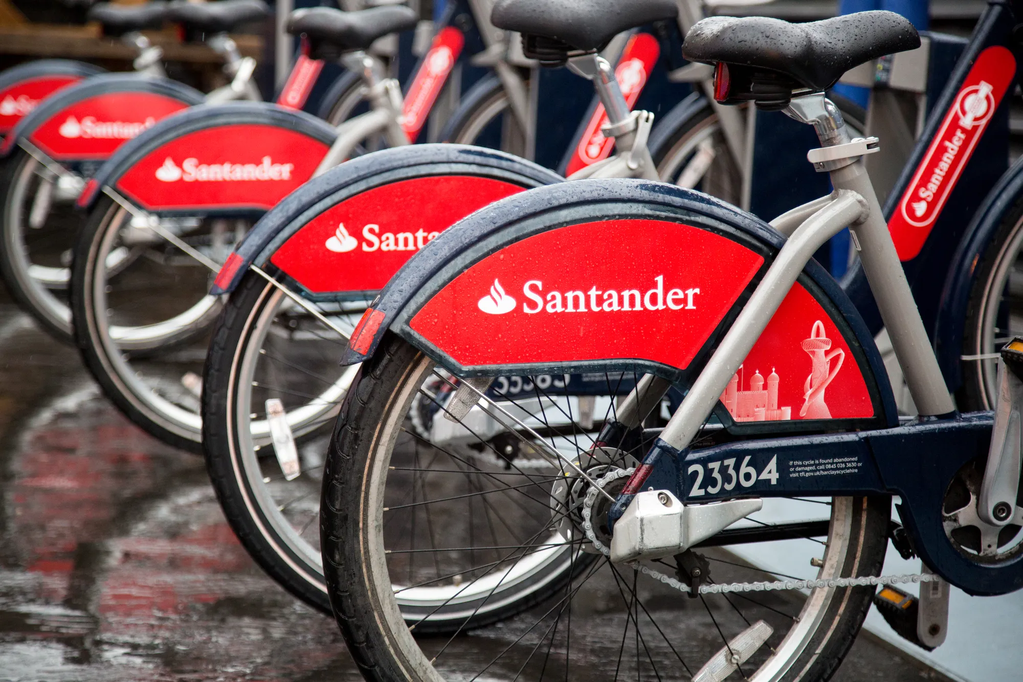 Santander Cycles in London