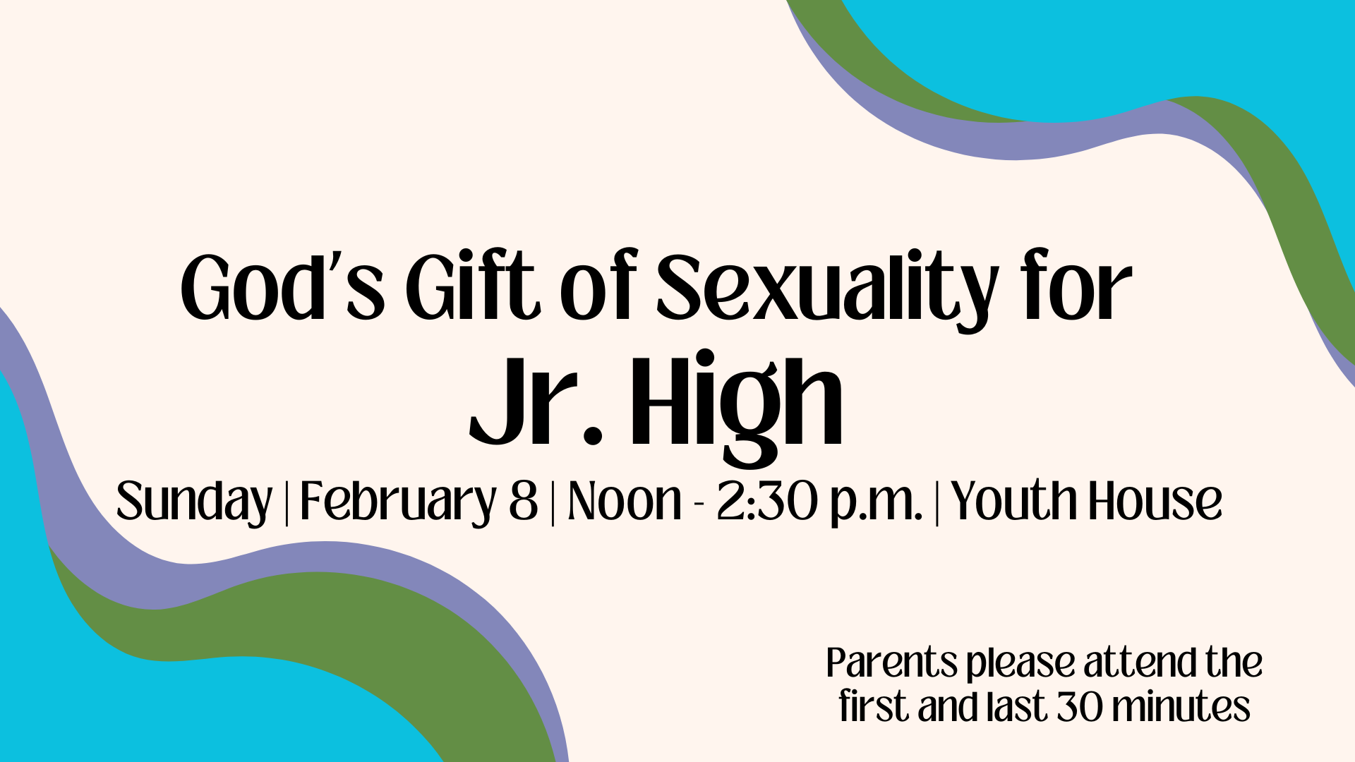God's Gift of Sexuality - Jr. High