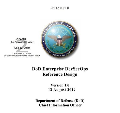DoD Enterprise DevSecOps Reference Design