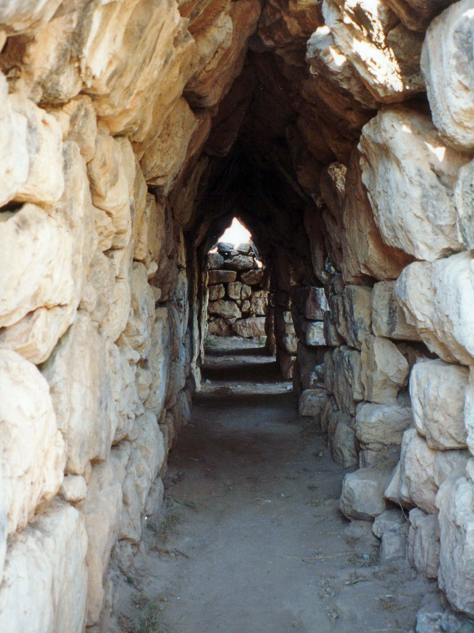 The Cyclopean walls of Tiryns