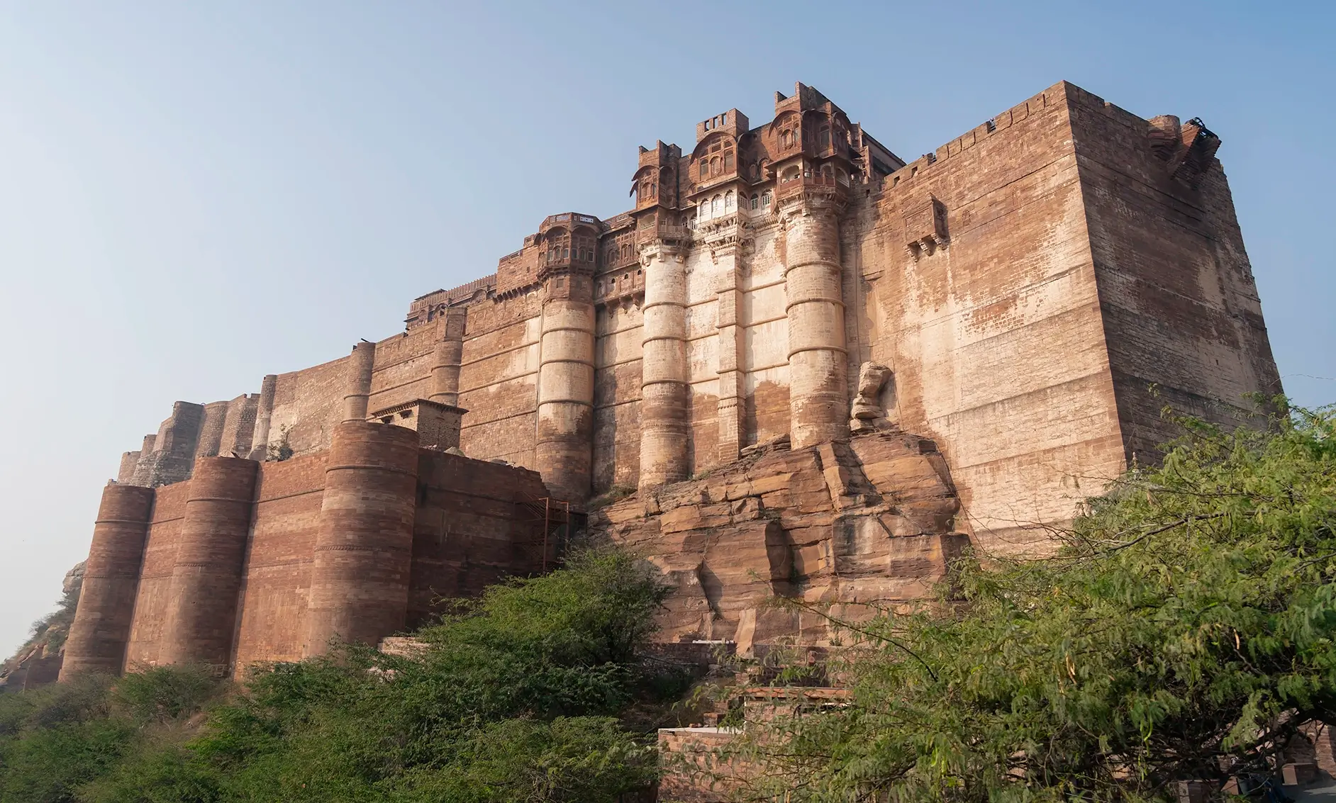 Mehrangarh Fort in Jodhpur, India
