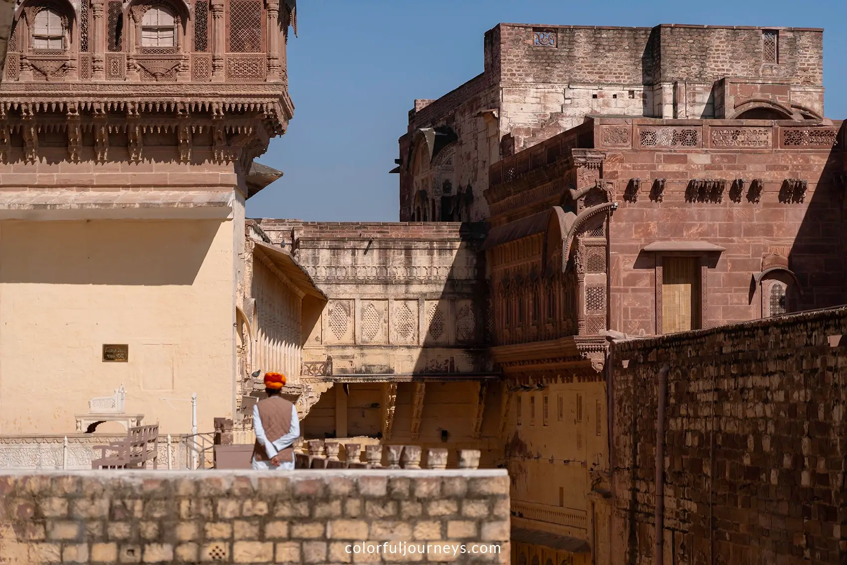 Mehrangarh Fort in Jodhpur, India