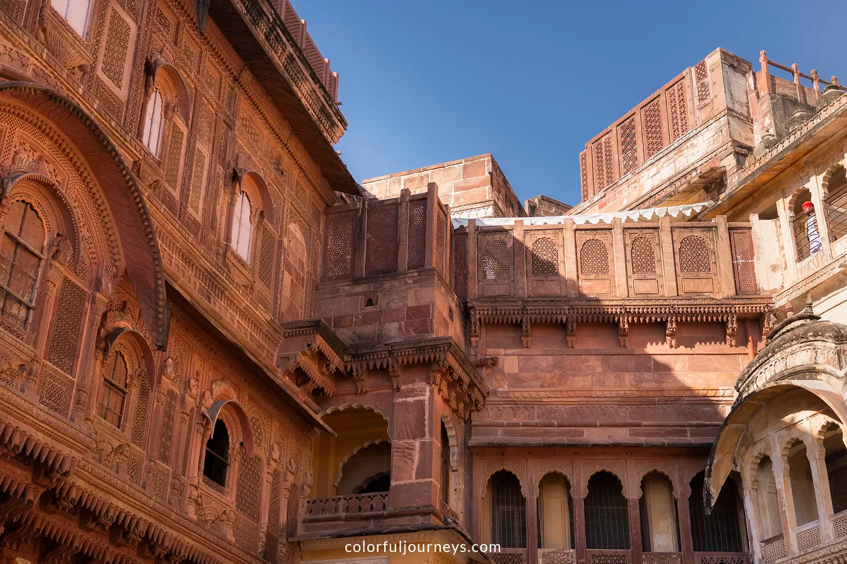 Mehrangarh Fort in Jodhpur, India