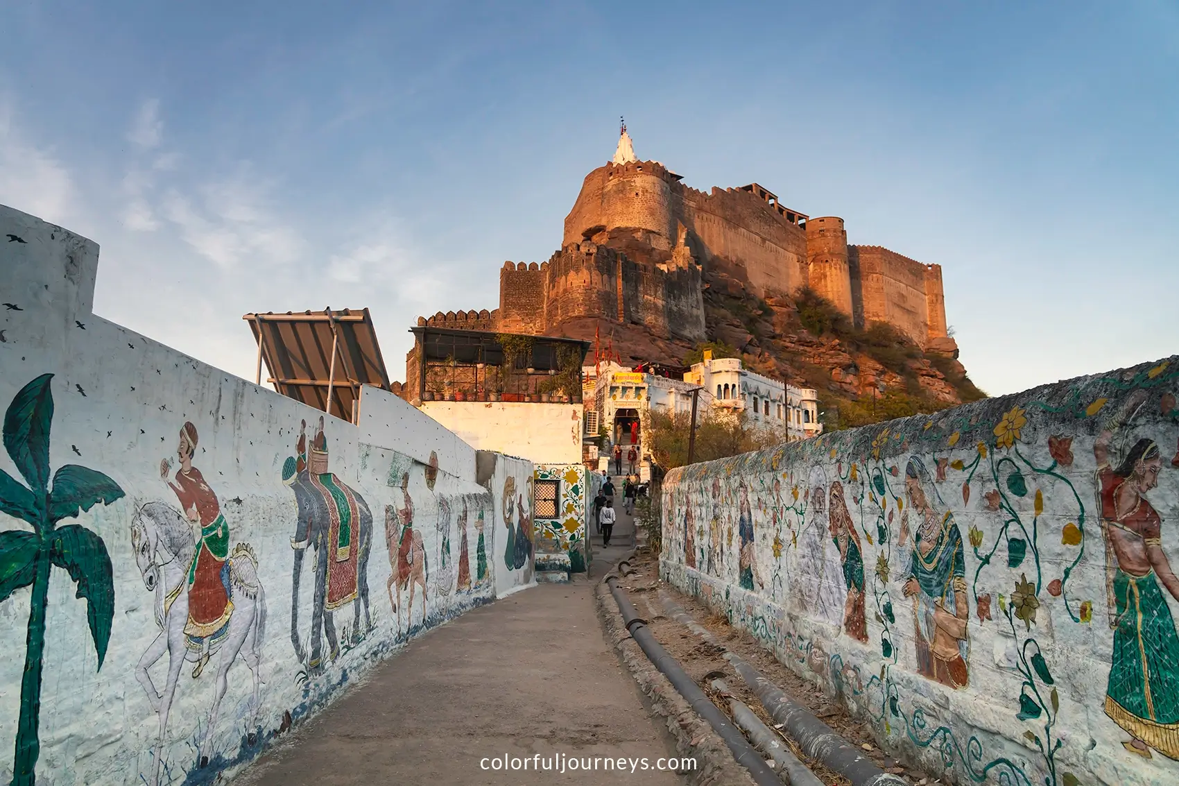 Mehrangarh Fort in Jodhpur, India