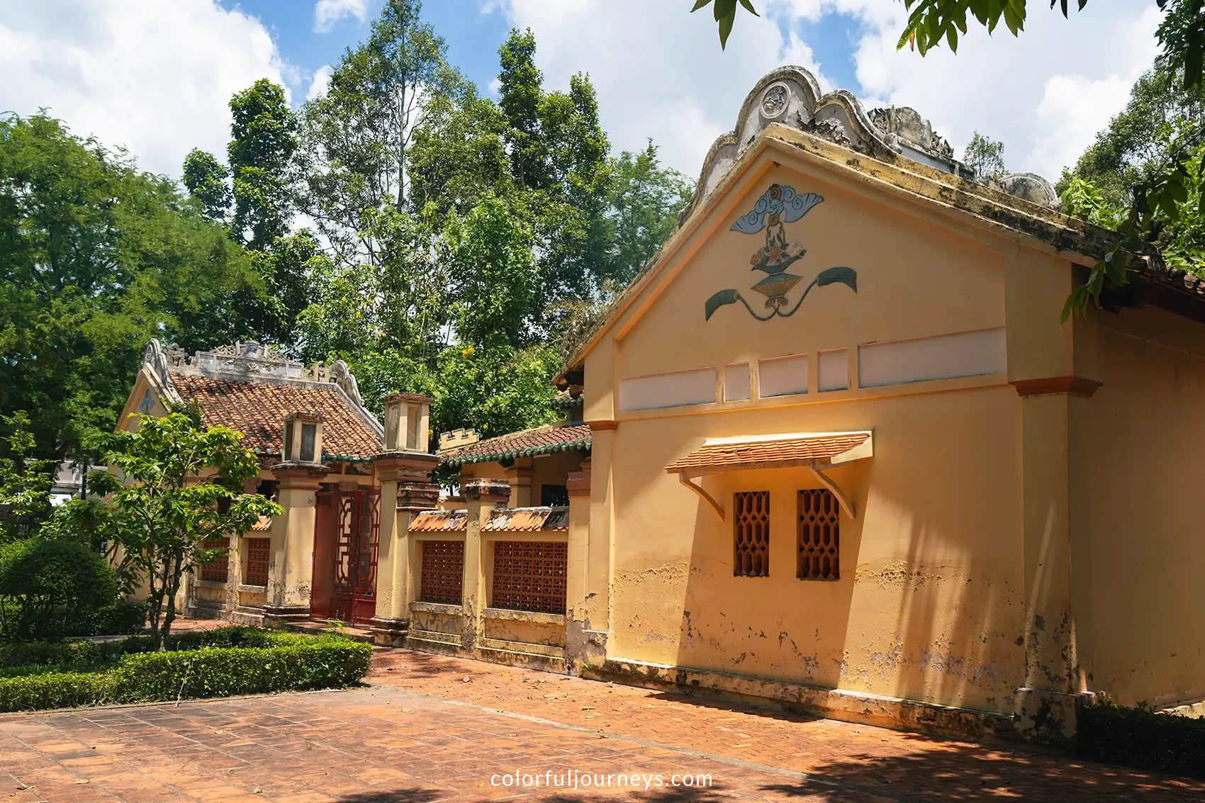 Van Thanh Mieu temple in Vinh Long, Vietnam