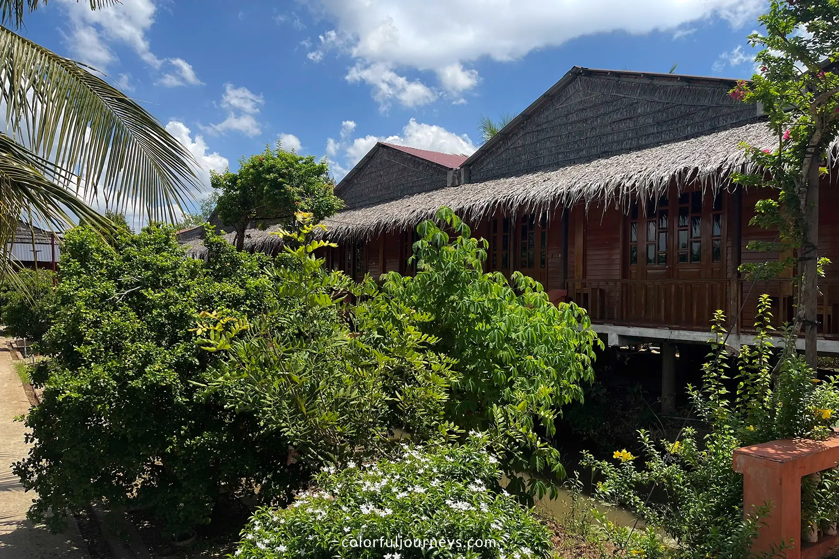A rustic homestay on An Binh island, Vietnam