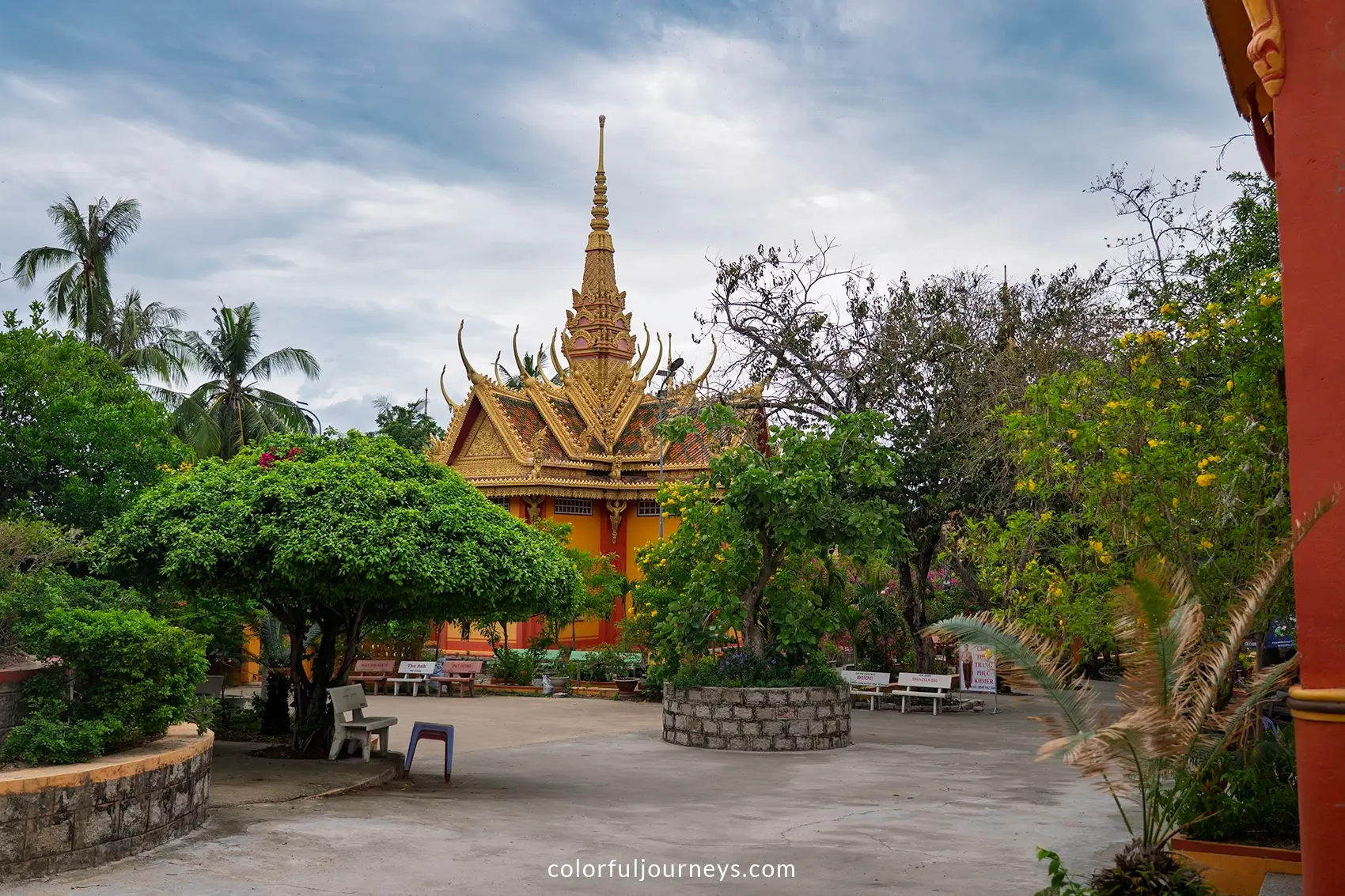 Ta Pa Temple in An Giang, Vietnam