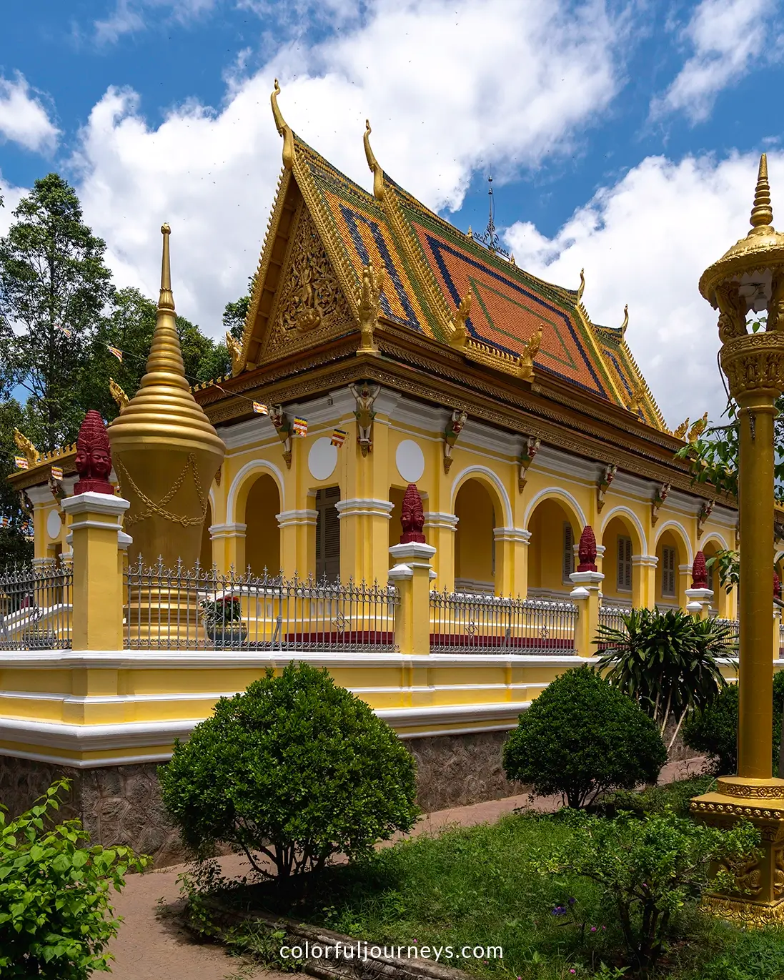 Kampong Ong Met in Tra Vinh, Vietnam
