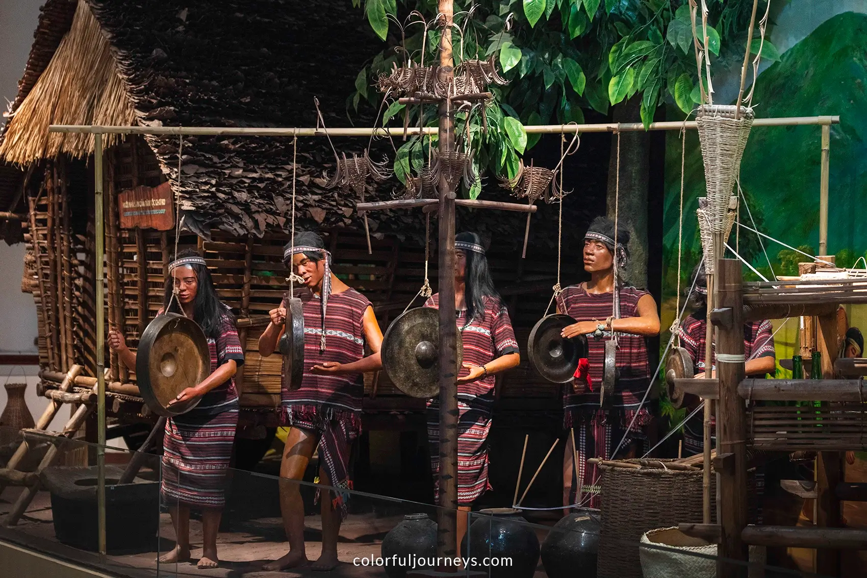 Mannequins at the Provincial Museum in Vung Tau, Vietnam