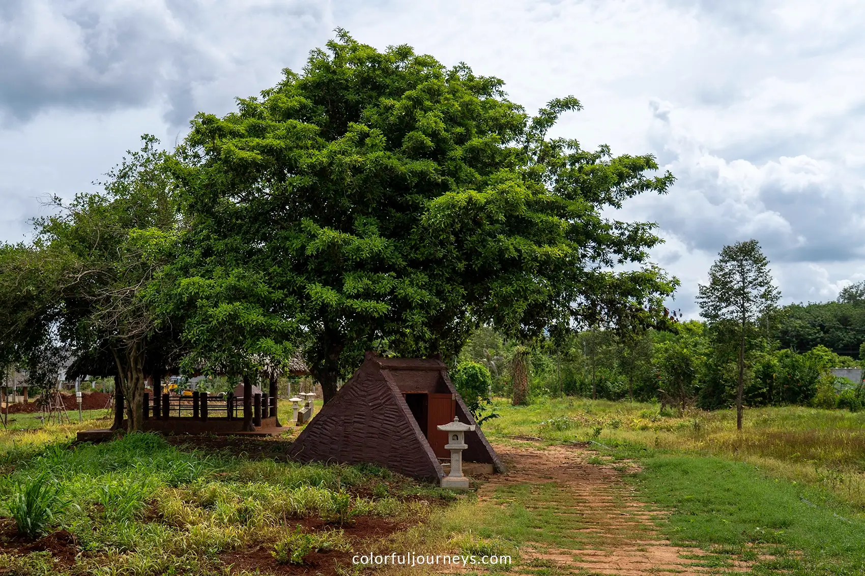 The Long Phuoc tunnels near Vung Tau, Vietnam