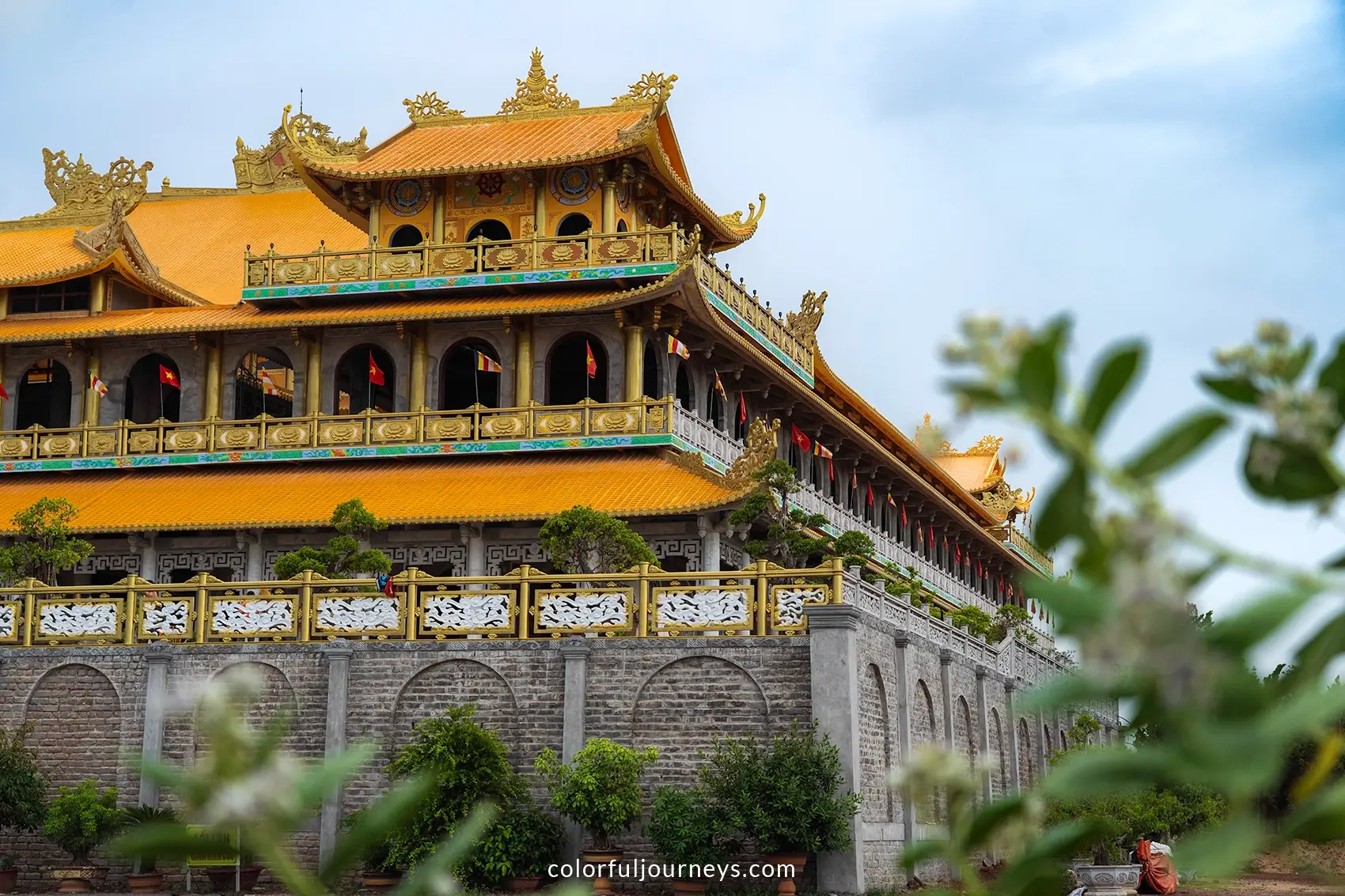 Minh Duc Temple in Quang Ngai, Vietnam