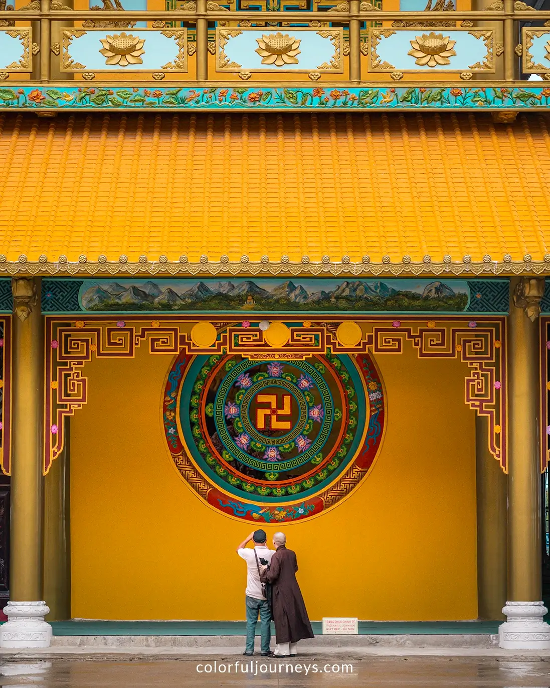 Minh Duc Temple in Quang Ngai, Vietnam