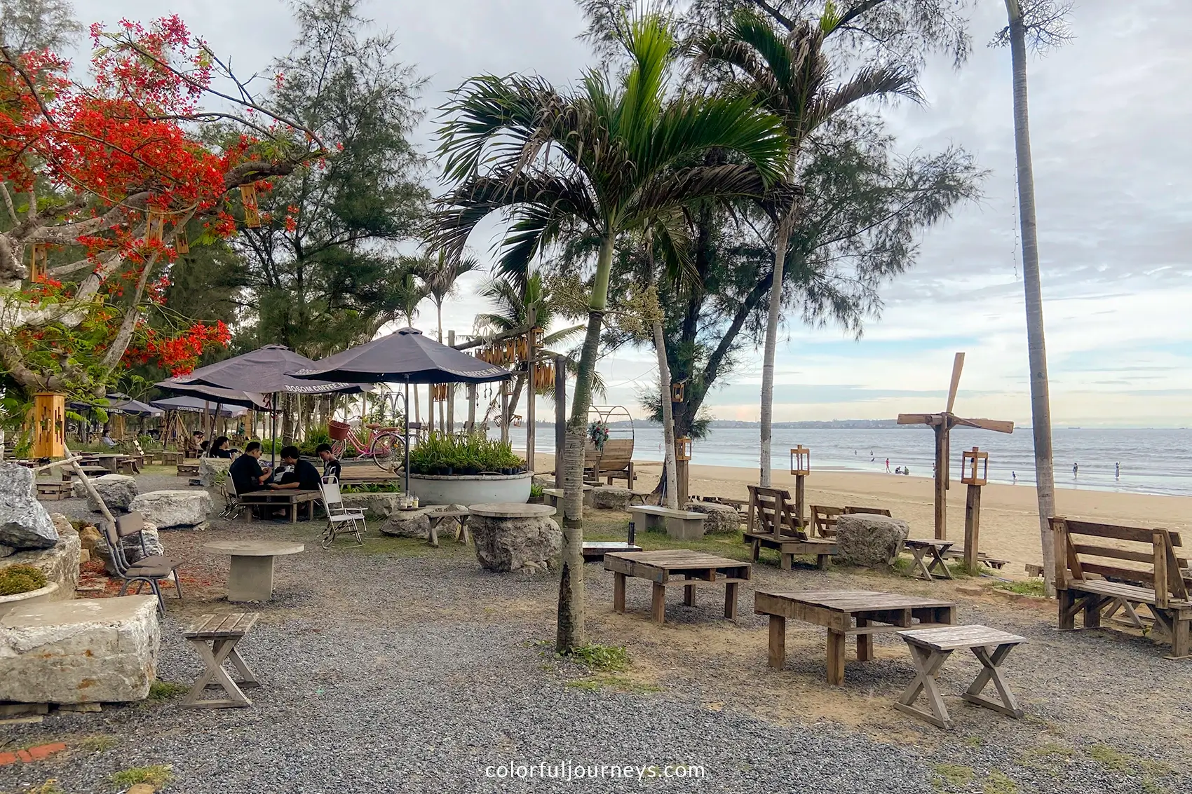 My Khe beach in Quang Ngai, Vietnam