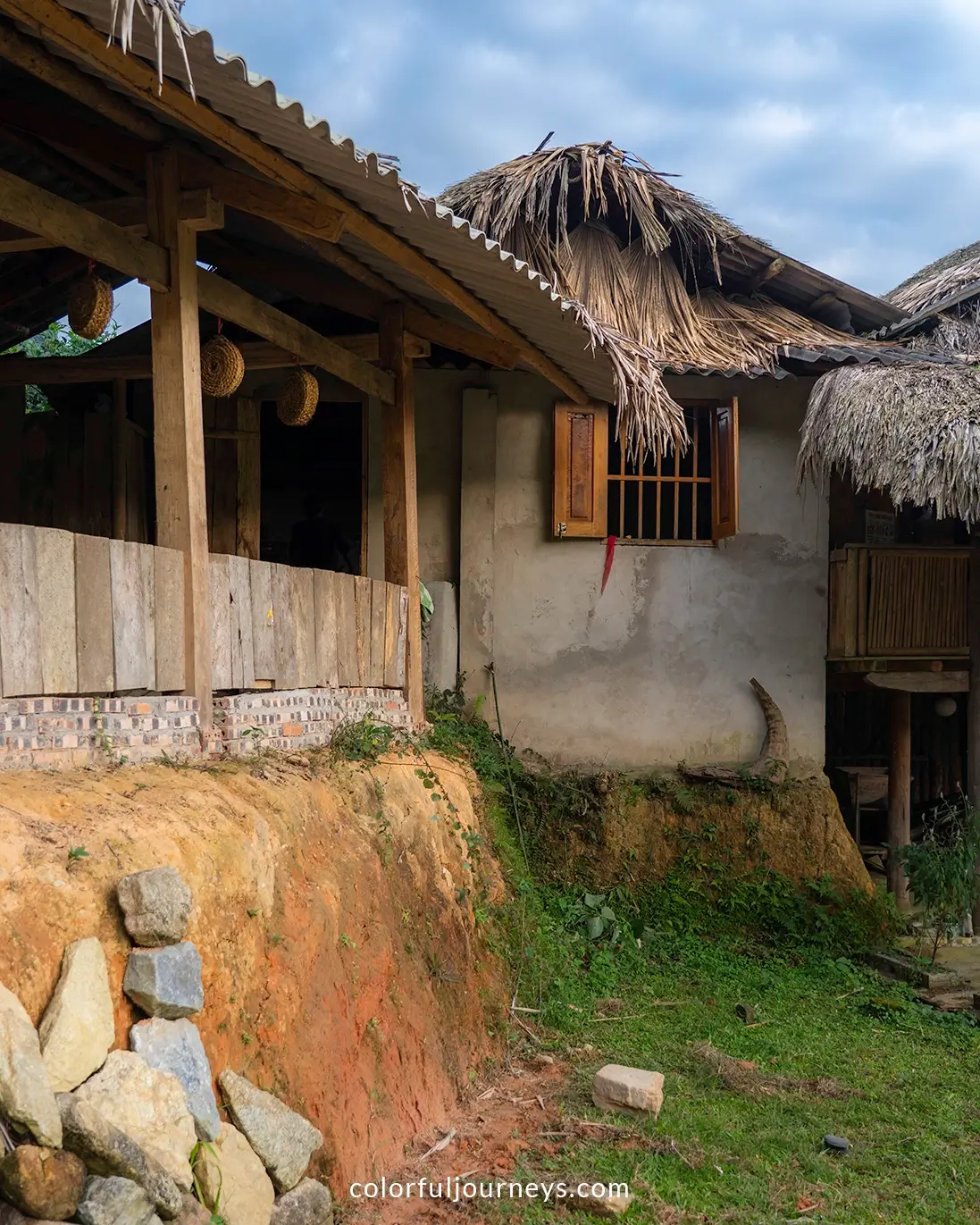 A traditional homestay in Ban Lien Village, Vietnam