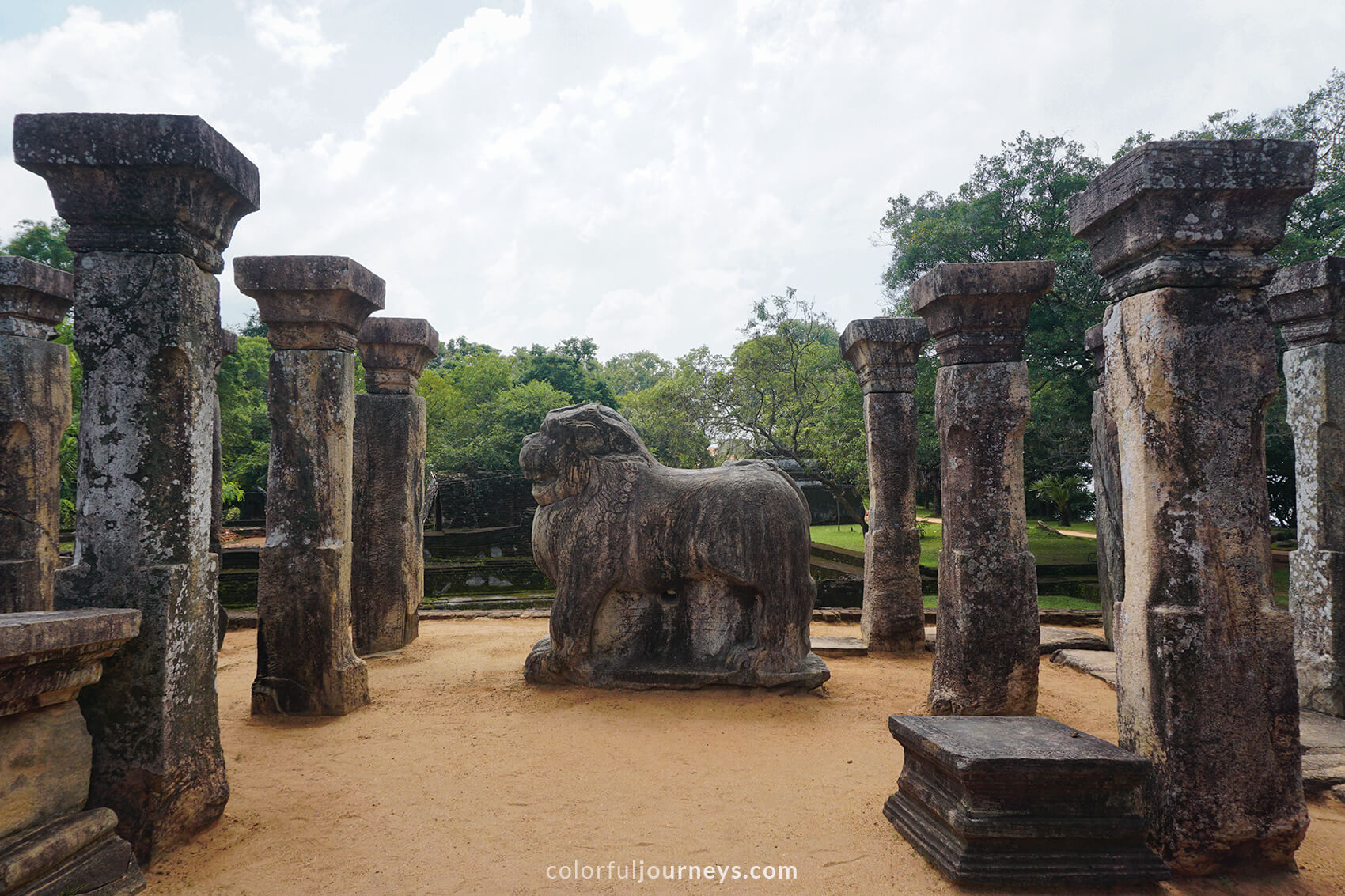 Remains of the Palace of King Nishshanka Malla