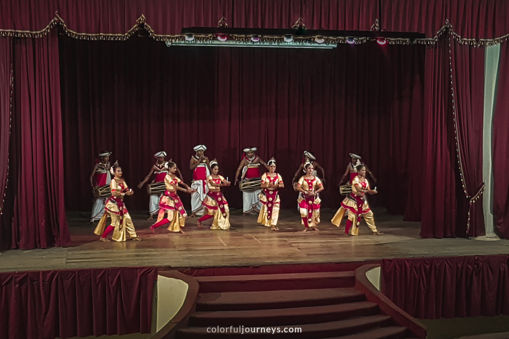 Cultural Dance Show in Kandy, Sri Lanka.