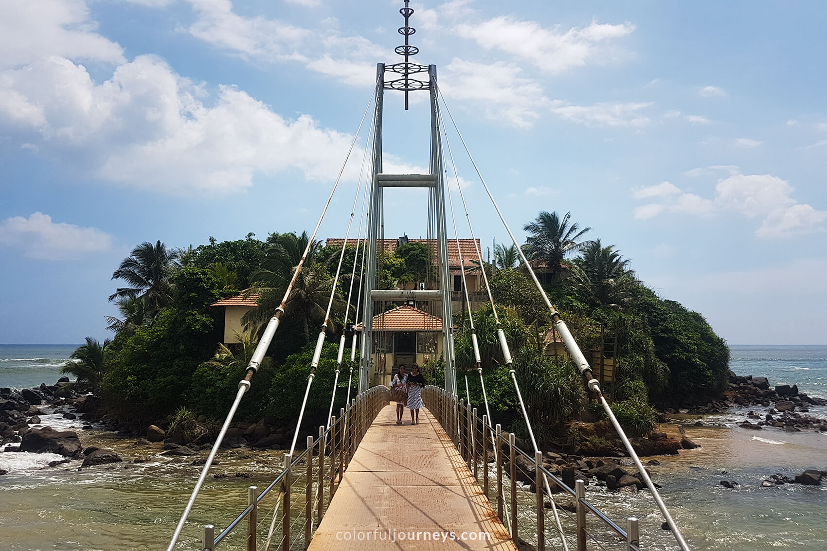 Matara Paravi Duwa Temple in Matara, Sri Lanka