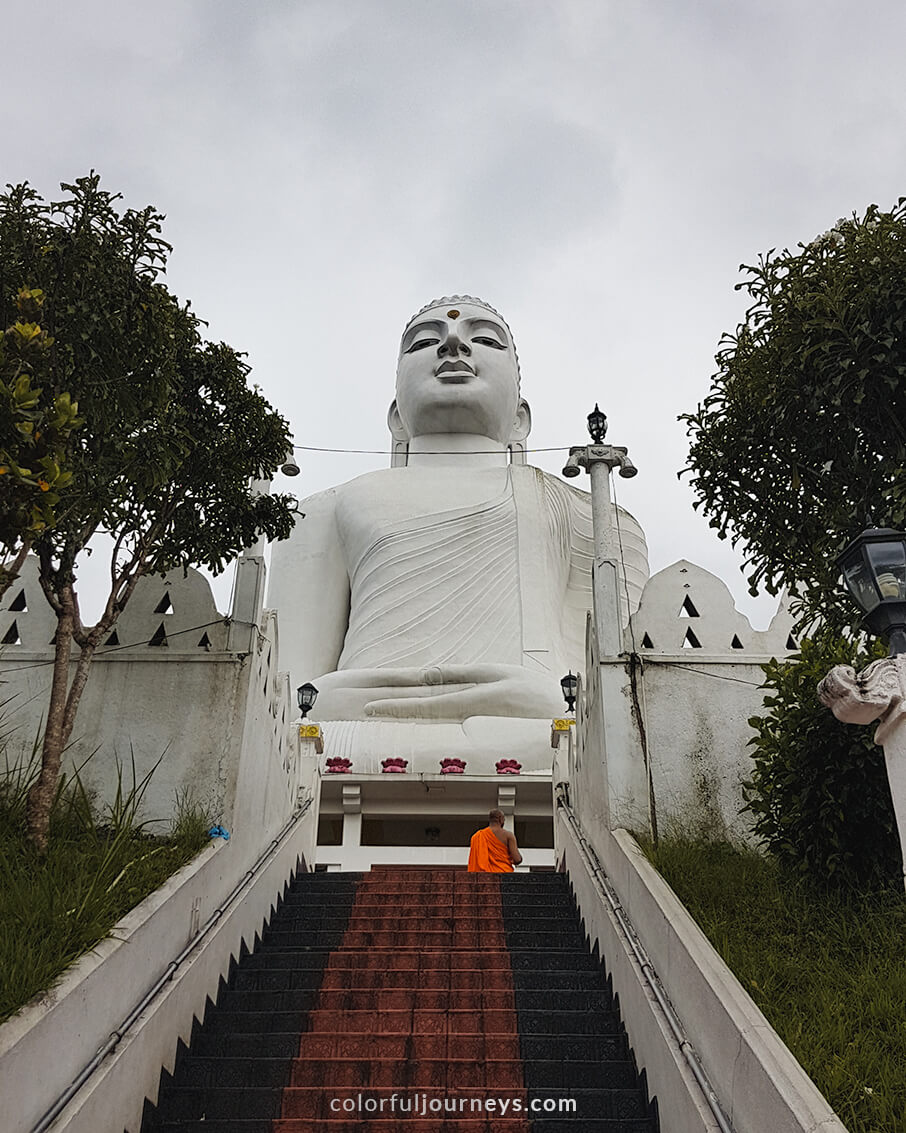 Sri Maha Bodhi Viharaya temple, located in Kandy, Sri Lanka